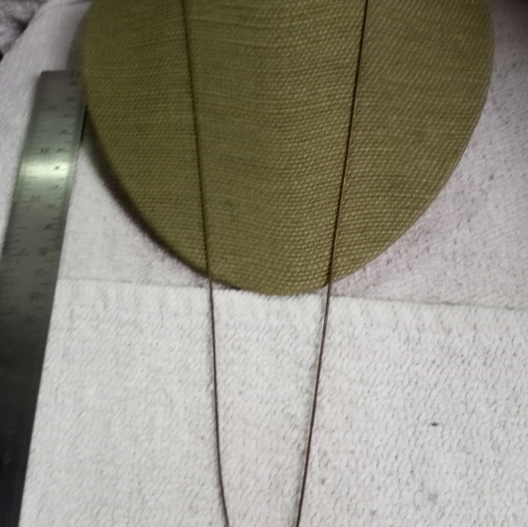 Copper super long knot snake chain dangle lariat necklace - Picture 3 of 4